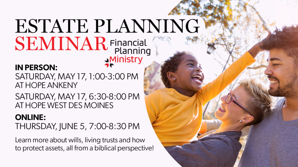 Estate Planning Seminar May June 2025 WDM ANK H34